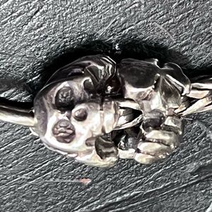 Trollbeads bead of fortune.  Bracelet not included